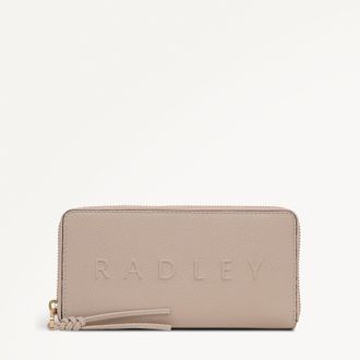 Radley London Porcini Large Zip Around Wallet Ridgeway Gardens SS26 Radley London