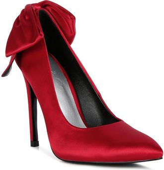 Rag & Co. Hornet Bow Pump in Red at Nordstrom Rack, Size 10