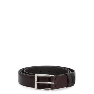 Hogan Cintura in Pelle Reversibile - - Accessories - Uomo - Marrone - ONE SIZE