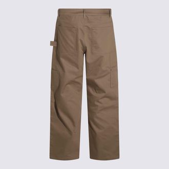 Golden Goose Brown Cotton Pants