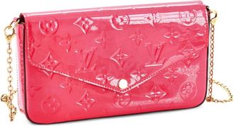 Louis Vuitton Felicie Pochette Monogram Vernis crossbody bag - Roze