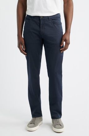 Brax Chuck Modern Fit Five-Pocket Pants in Navy at Nordstrom, Size 34 X 34