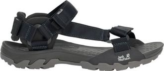 Jack Wolfskin Ridge Sandal Sandalen f&uuml;r Damen | grau/schwarz