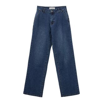Sofie Schnoor Classic Luccasw Jeans Denim Blue - female - Sofie Schnoor - Straight Fit Jeans - Blue - XS - Jeans