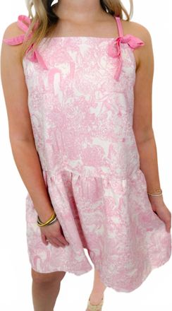 Entro Sweet Escape Dress In Pink