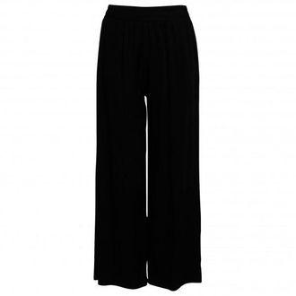 Mazine Wide Leg Viscose Pants Freizeithose f&uuml;r Damen | schwarz