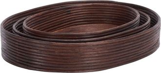 Safavieh Shayley Set Of 3 Tray Baskets