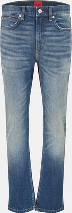 HUGO BOSS Hugo Mens Five Pocket Design Slim Fit Jeans in Navy - Blue - Size 30W/32L