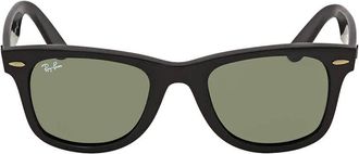 Ray-Ban Wayfarer Ease Green Classic G-15 Unisex Sunglasses RB4340 601 50