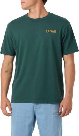 O'Neill OG Curl Graphic T-Shirt in Dark Forest at Nordstrom, Size Xx-Large