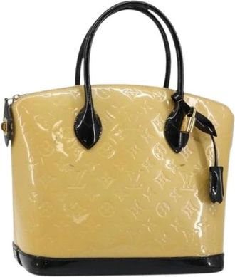 Louis Vuitton Pre-owned Handbags, female, Beige, Size: ONE SIZE Pre-owned Canvas Handbag