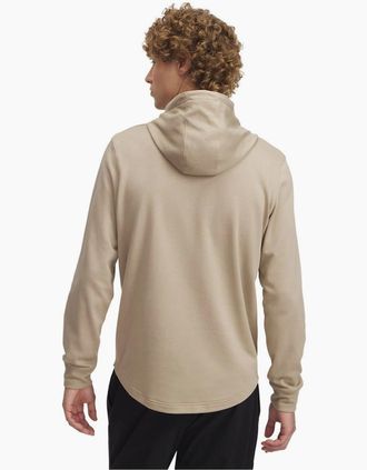 Under Armour Mens Rv Trry Logo Hoody - Brown - Size: 36