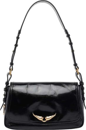 Zadig&Voltaire Black Zouzou Vintage Shoulder Bag