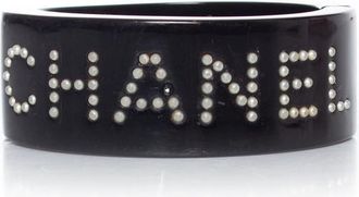 Chanel Chanel Coco Chanel gesparmband met studs