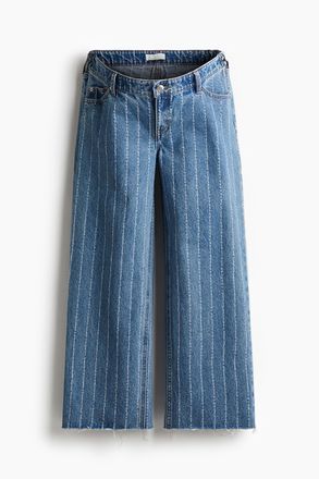 H&M MAMA Before & After Wide Jeans - Blue