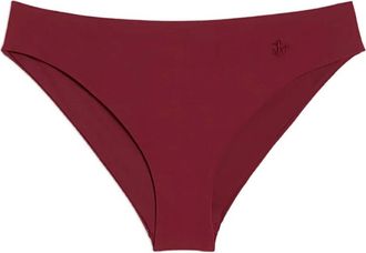 Jil Sander Slip bikini con monogramma - Rosso