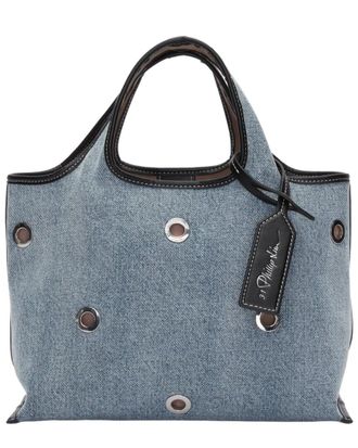 3.1 Phillip Lim Denim Mini Market Tote