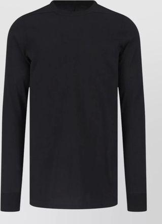 Rick Owens cotton ribbed long-sleeve t-shirt