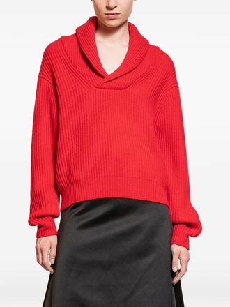 The Garment Como ribbed knit sweater - Red