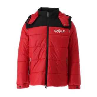 Ga&euml;lle Paris Winter Jackets, male, Red, Size: M Red Hooded Mens Jacket Fall/Winter Style