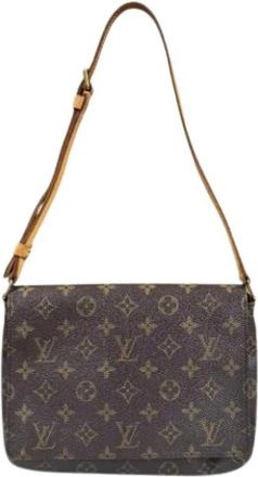 Louis Vuitton Pre-owned Monogram Schoudertas - Dames - Vintage Schoudertas - Bruin - ONE Size - Vintage