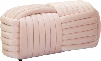 Mauro Ferretti Banco Softy Rosa Cm 90x45x45