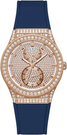 Guess Womens Princess Rose gold Dial Watch