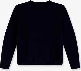 Loro Piana Womens Sweater Parksville Baby Cashmere Blue