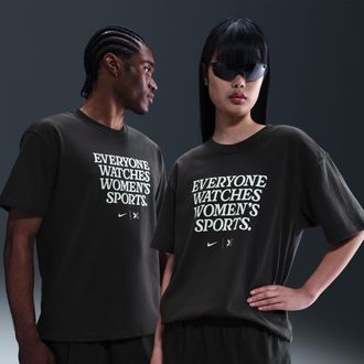 Nike Everyone Watches Sports Nike Mens by TOGETHXR T-Shirt in Black | IM0560-045