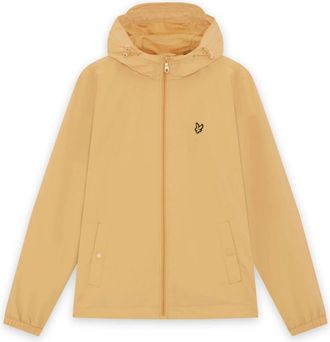 Lyle & Scott Zip Through Hooded Jacket - Heren - Jassen - Geel - Maat: 2XL