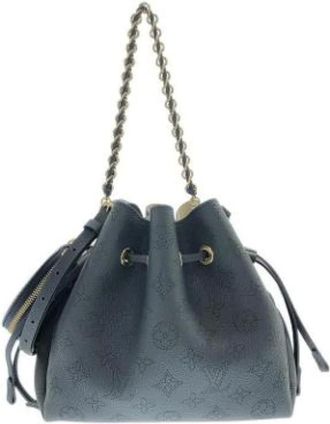 Louis Vuitton Pre-owned Mahina Shoulder bag - Pre-owned - Mujer - Azul - ONE SIZE