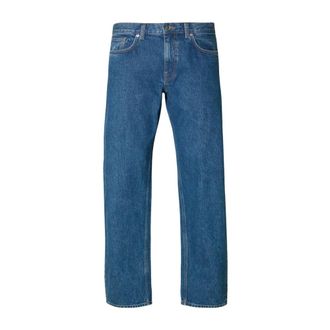 Selected Straight Jeans, male, Blue, Size: W38 L32 196 Straight Ben Kori Jeans