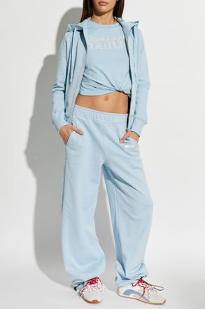 Versace Jeans Couture Hoodie, Womens, Light Blue