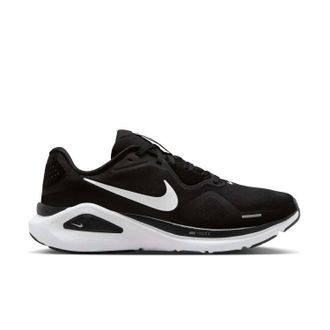 Nike Mens Structure 26 Shoes In Black/white/cool Grey/metallic Silver