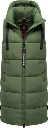 Navahoo dames lange bodywarmer Schnuffelchen - Warm & Stijlvol met Capuchon