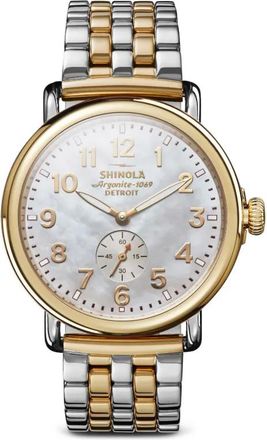 Shinola Orologio The Runwell 41mm - Toni neutri