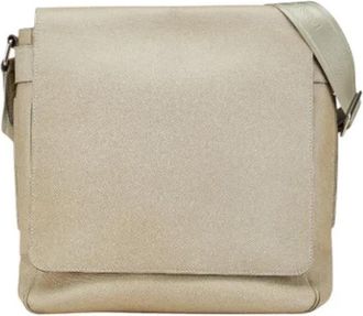 Louis Vuitton Tweedehands leren Louis Vuitton tassen - Dames - Vintage Schoudertas - Beige - ONE Size - Leer - Vintage