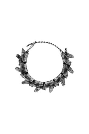 Diesel Silver-tone components bracelet - Bracelets - Unisex - Grey