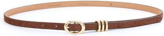 Ettika Triple Keeper Belt in Mocha And Gold at Nordstrom, Size X-Small