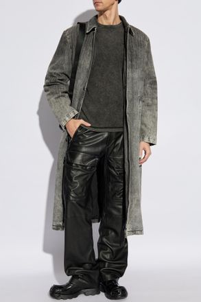 Diesel Padded Coat D-JACK-S1, Mens, Grey