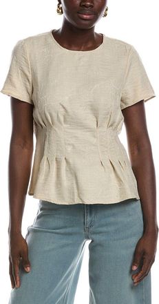 Vince Camuto Pleat Waist Blouse