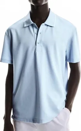 On Courtside Polo Shirt In Arctic