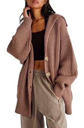 Free People Swim Too Deep Cardigan in Strawberry Roan at Nordstrom Rack, Size Small