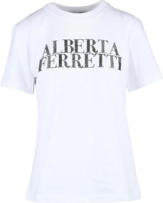 Alberta Ferretti Cotton T-shirt - White