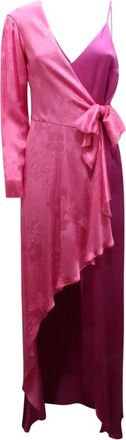 Pinko Casey Dress - Dames - Casual kleedjes - Roze - M - Satijn - Kleedjes