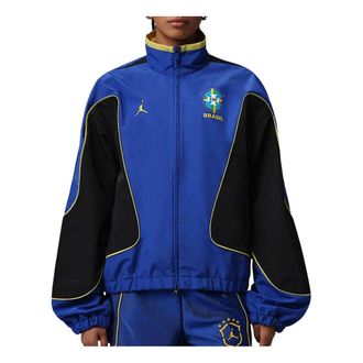 Nike Jordan (WMNS) Air Jordan Anthem Brazil Jacket Old Royal Yellow Pulse IF3865-419