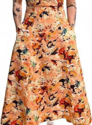 Ulla Johnson Georgia Cotton Midi Dress In Camellia