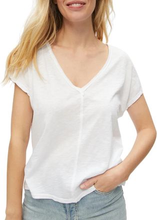 Michael Stars Lizzy Tee In White