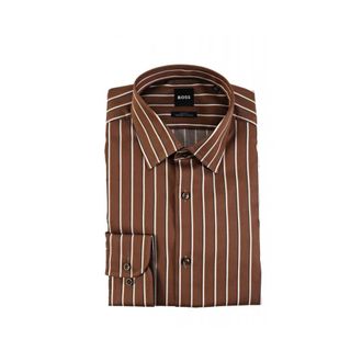 HUGO BOSS Uomo, Magliette, Marrone, M, new