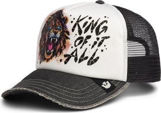 Goorin Brothers King Disruption Trucker Hat in Oil at Nordstrom